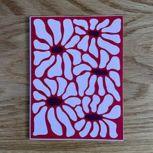 Load image into Gallery viewer, Wavy Flower Card
