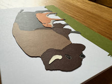 Load image into Gallery viewer, Buffalo and Baby Calf Card