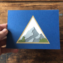 Load image into Gallery viewer, Mountain Triangle Card
