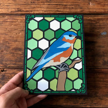 Load image into Gallery viewer, Bluebird Piece- 'Stained Glass'