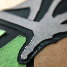 Load image into Gallery viewer, Bluebird Piece- 'Stained Glass'