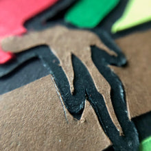 Load image into Gallery viewer, Cardinal Piece - 'Stained Glass'