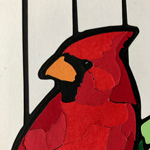Load image into Gallery viewer, Cardinal Piece - 'Stained Glass'