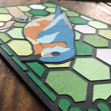 Load image into Gallery viewer, Bluebird Piece- 'Stained Glass'