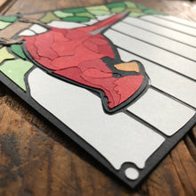 Load image into Gallery viewer, Cardinal Piece - 'Stained Glass'