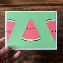 Load image into Gallery viewer, Watermelon Card