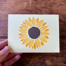 Load image into Gallery viewer, Sunflower Card
