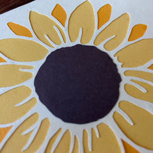 Load image into Gallery viewer, Sunflower Card