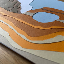 Load image into Gallery viewer, Canyon Silhouette Card