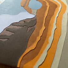 Load image into Gallery viewer, Canyon Silhouette Card