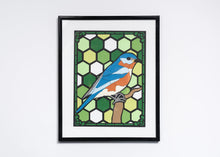 Load image into Gallery viewer, Bluebird Piece- 'Stained Glass'