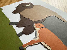 Load image into Gallery viewer, Buffalo and Baby Calf Card
