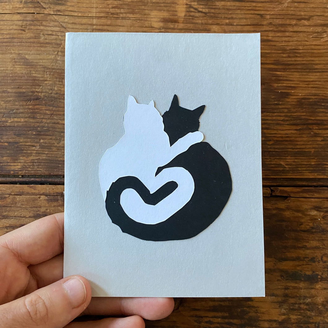 Cat Hug Card