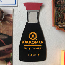Load image into Gallery viewer, Kikkoman Soy Sauce Magnet
