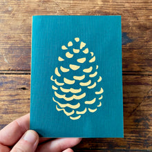 Load image into Gallery viewer, Royal Pine Cone Card

