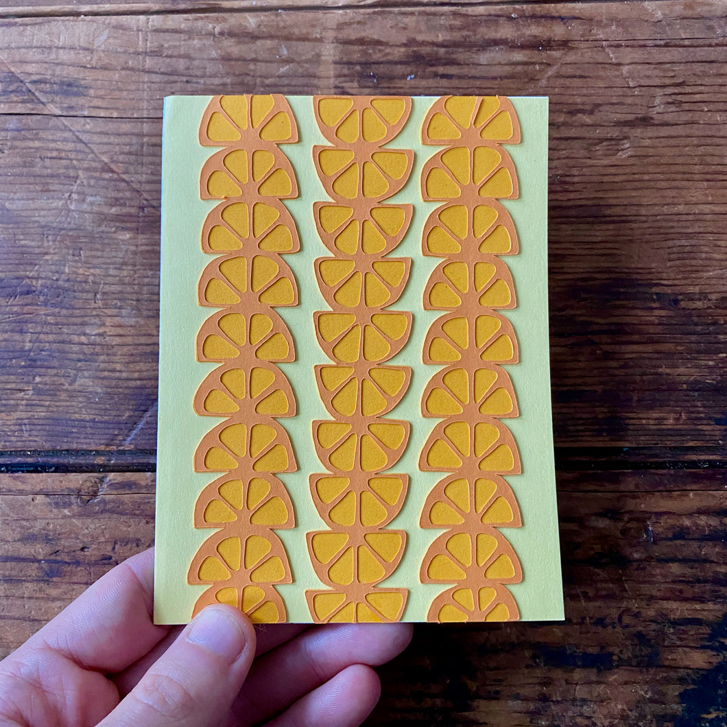 Citrus Columns Card