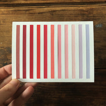 Load image into Gallery viewer, Red Stripes Card
