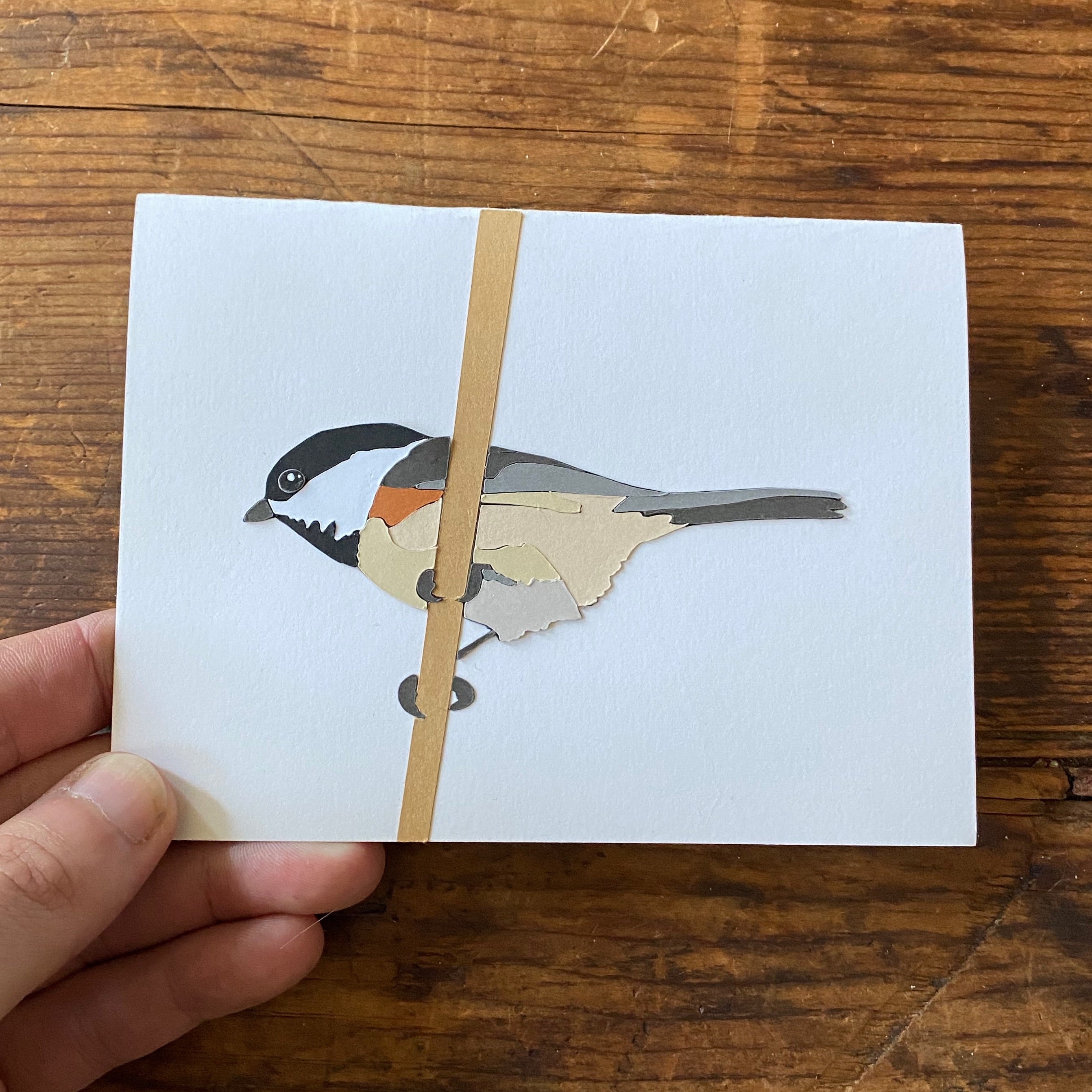 Chickadee Card – Shipwreck Press Shop