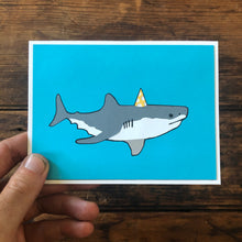 Load image into Gallery viewer, Party Shark Card
