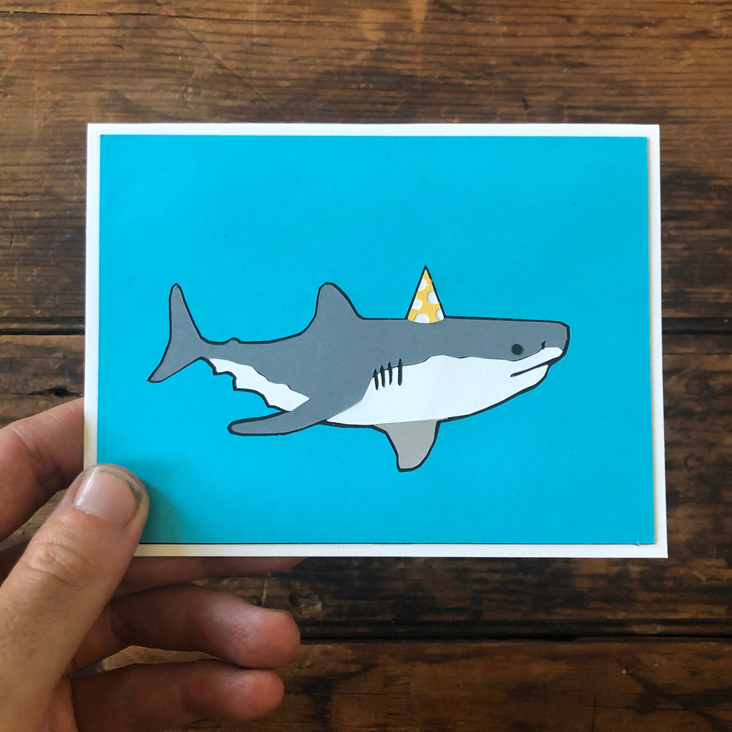 Party Shark Card